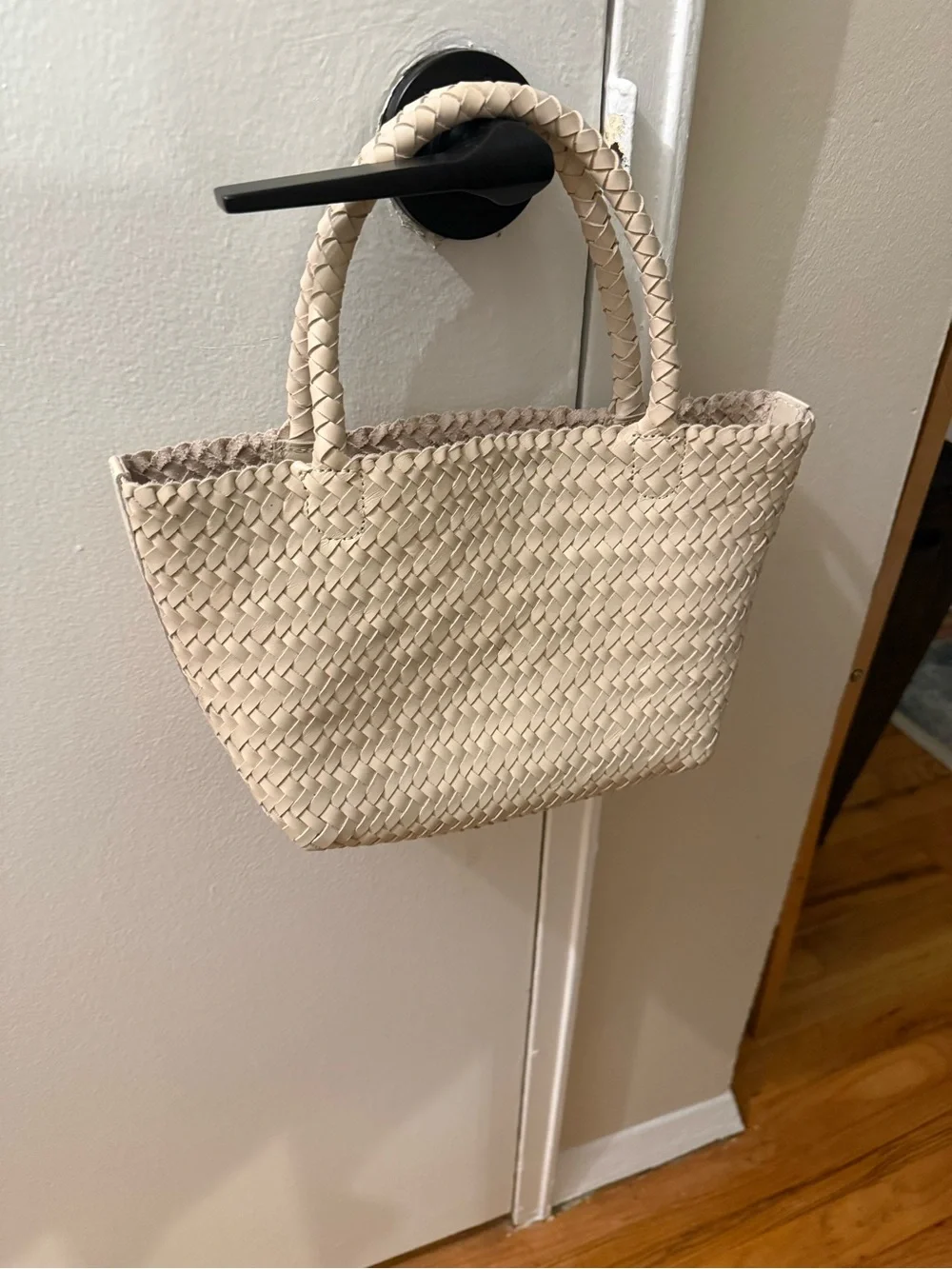 Madewell Woven Straw Tote Bag in Cream - Women Bags - Picture 1 of 3